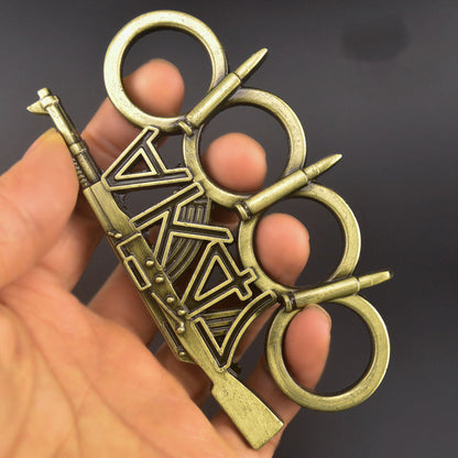 Mehrzweck-Kreativität Vier-Finger-Outdoor-Tasche EDC-Werkzeug