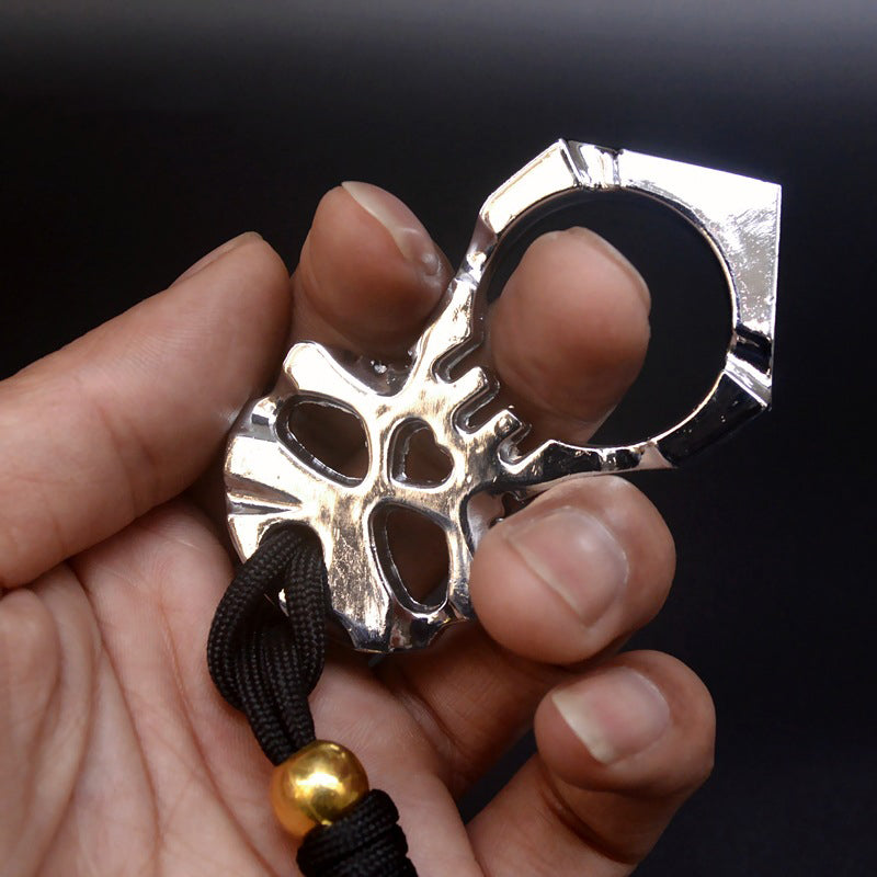 Skull Single Finger Bottle Opener Decor Collectible