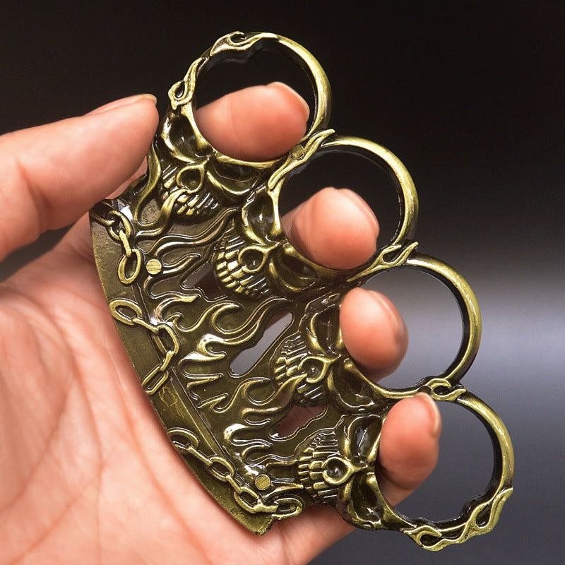 Ghost‑Fire Style Metal EDC Collectible