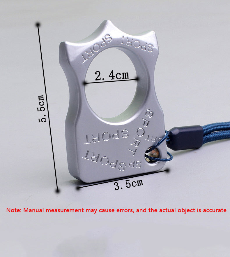 Engraved Zinc Alloy Sport‑Style EDC Pocket Collectible