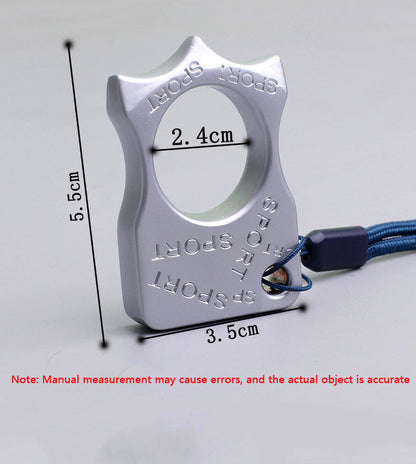 Engraved Zinc Alloy Sport‑Style EDC Pocket Collectible