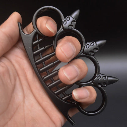 Smile Pattern Four-Finger Zinc Alloy Hobby Decor Collectible