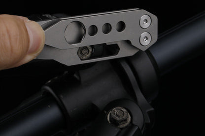 TC4 Lega di Titanio Apribottiglie Utensile Multifunzione Portatile EDC