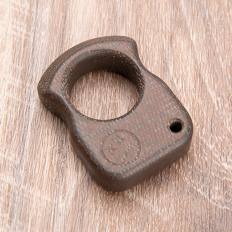 Grob strukturierte Micarta-Polymer-Schlagringe