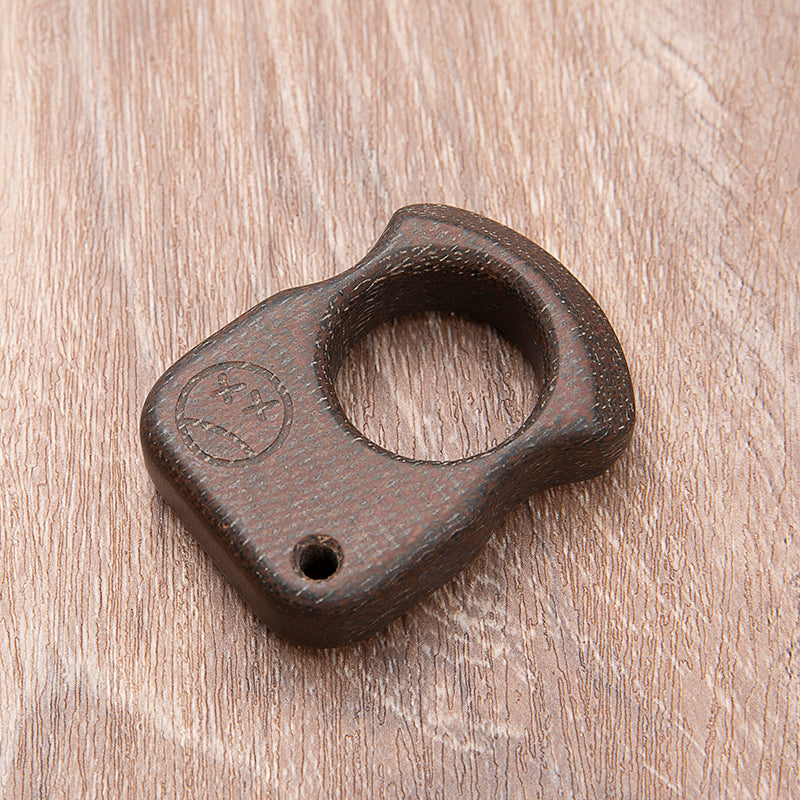 Grob strukturierte Micarta-Polymer-Schlagringe
