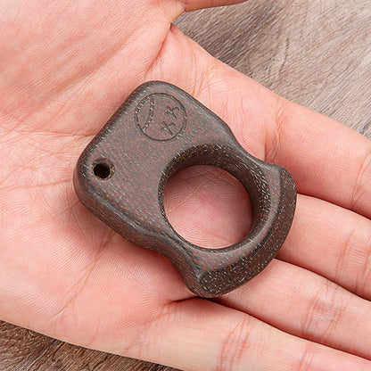 Grob strukturierte Micarta-Polymer-Schlagringe