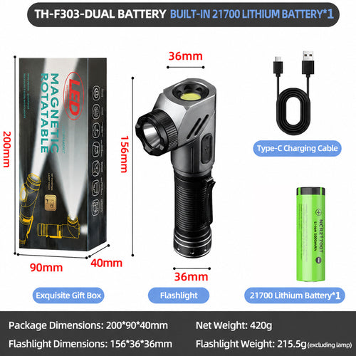 High-powered flashlight