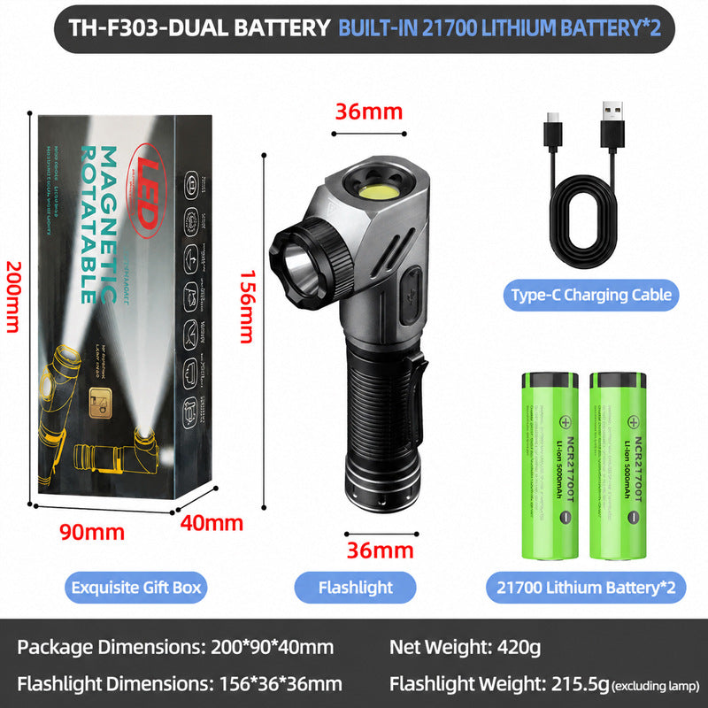 High-powered flashlight