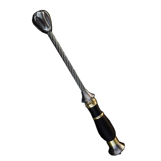 Self Defense Tactical Whip With Stainless Steel Hammer Head - VUTMART