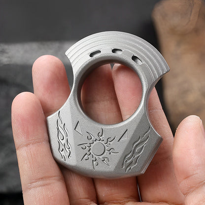 2025 New Apollo Single Finger Knuckle Duster - Tacsafeworld EDC Gadgets