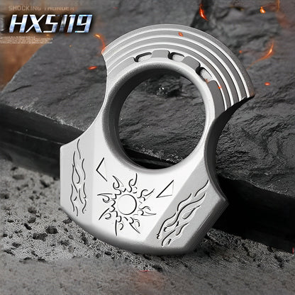 2025 New Apollo Single Finger Knuckle Duster - Tacsafeworld EDC Gadgets