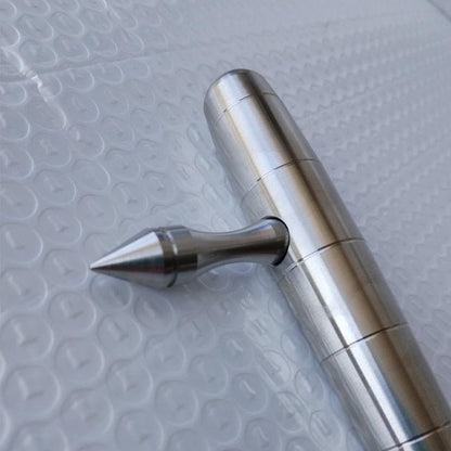 Vollediger Schlüsselanhänger aus Edelstahl 304, zur Verteidigung, Baby Tonfa, Kubotan