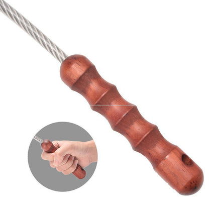 Wooden Handle Stinger Self Defense Whip Car Emergency Tool For Women - VUTMART