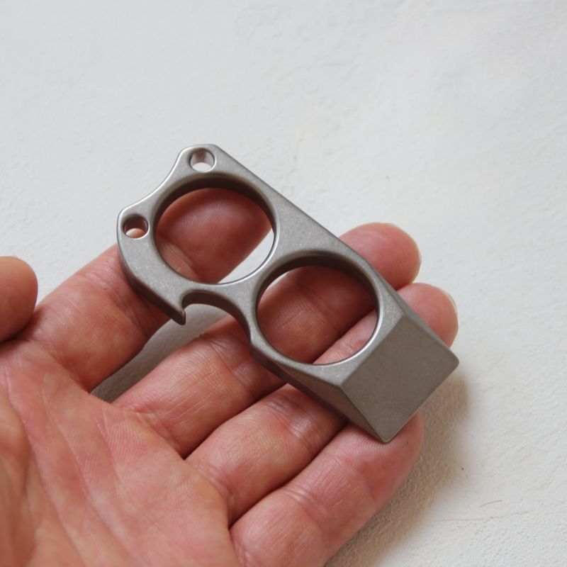 Mini-Brecheisen Titan Flaschenöffner EDC Schlüsselanhänger Rucksack-Werkzeug