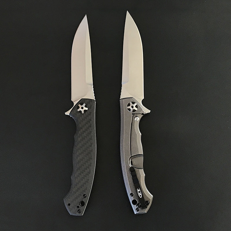 S35VN Tool 0452 Folding Carbon Fiber Titanium Handle Pocket Outdoor