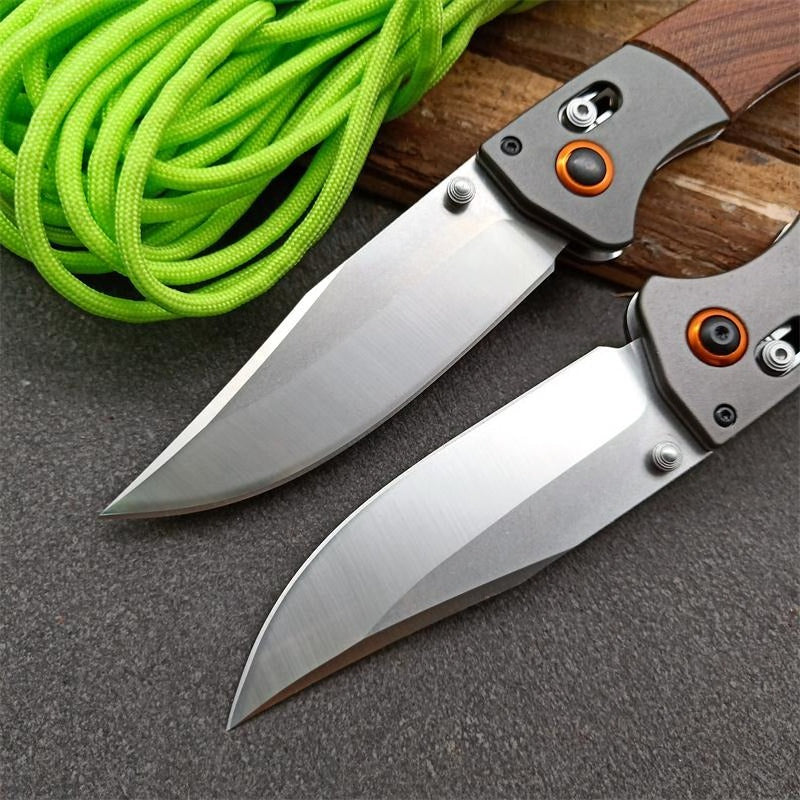 BM15080 Griff aus G10 und Sandelholz Outdoor Klappwerkzeug