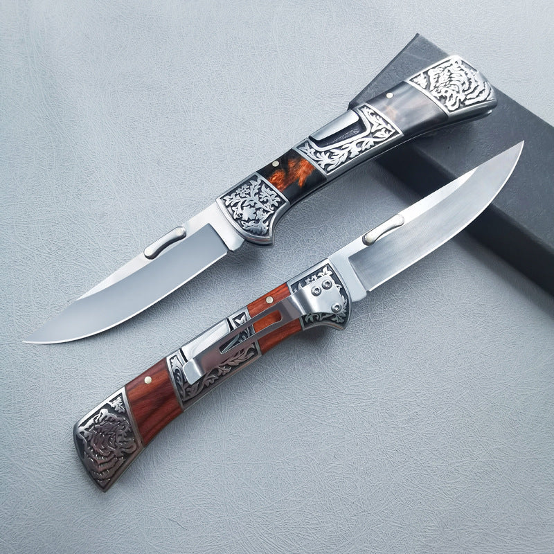 Exquisitely‑Carved Foldable Portable Outdoor EDC Utility Tool