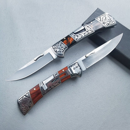 Exquisitely‑Carved Foldable Portable Outdoor EDC Utility Tool