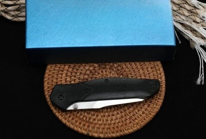 BM940 G10 Manico Strumento Pieghevole da Esterno con Finitura Stonewashed