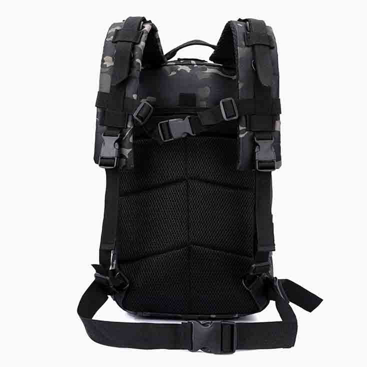 Camouflage 3P Outdoor Backpack, Hiking Travel Daypack