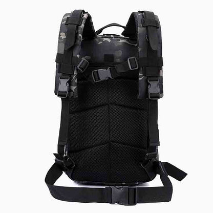 Camouflage 3P Outdoor Backpack, Hiking Travel Daypack