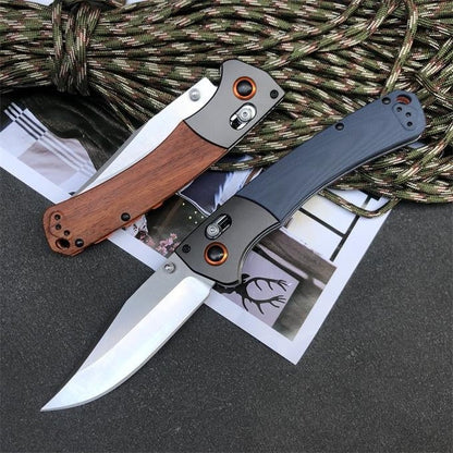 BM15080 Griff aus G10 und Sandelholz Outdoor Klappwerkzeug