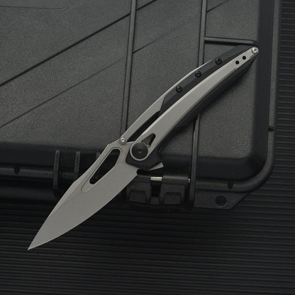 ZT099 8Cr13MoV G10‑Steel Hybrid Outdoor Folding EDC Tool