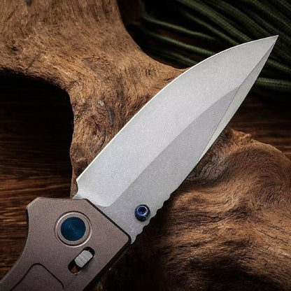 BM748 Griff aus Aluminiumlegierung 9CR18 Outdoor-Klappwerkzeug