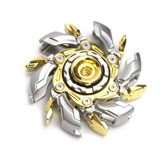 Colorful Split Fidget Spinner Metal Stress Relief Toy