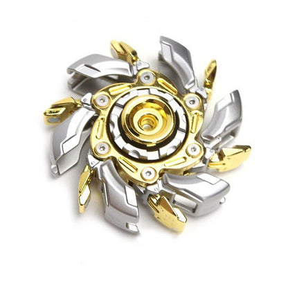 Colorful Split Fidget Spinner Metal Stress Relief Toy