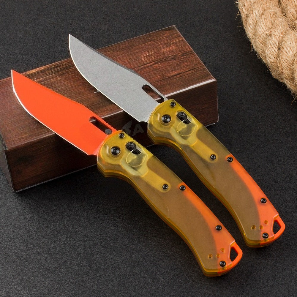 BM15535 Giallo PEI Edizione Trasparente Strumento Pieghevole da Esterno