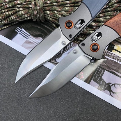 BM15080 Griff aus G10 und Sandelholz Outdoor Klappwerkzeug