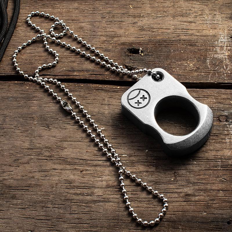 420 Stainless Steel Brass Knuckles Self Defense Real