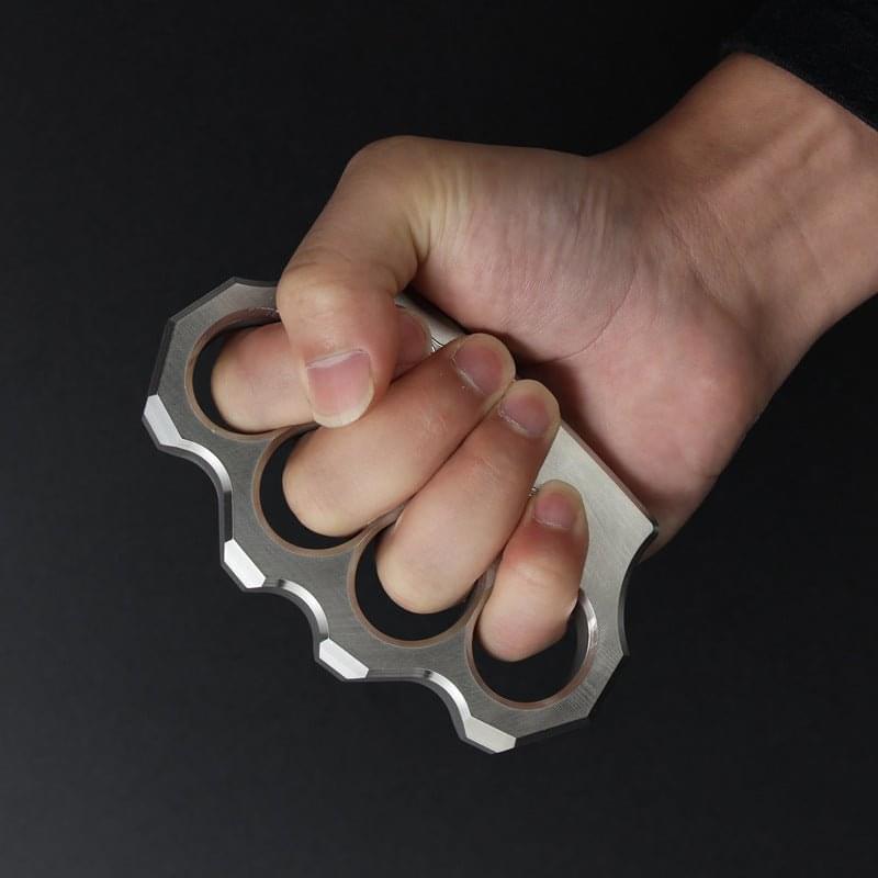 Messingknöchelringe aus echtem 304er Edelstahl - Tacsafeworld EDC Gadgets