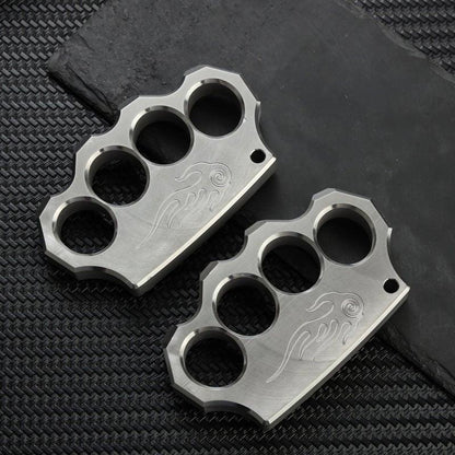 Messingknöchelringe aus echtem 304er Edelstahl - Tacsafeworld EDC Gadgets