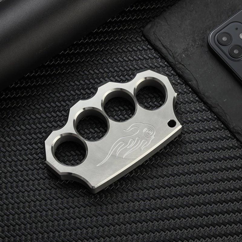 Messingknöchelringe aus echtem 304er Edelstahl - Tacsafeworld EDC Gadgets