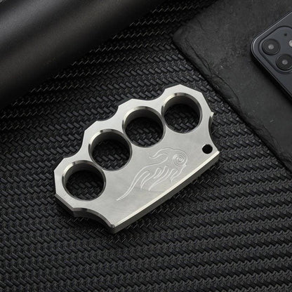 Messingknöchelringe aus echtem 304er Edelstahl - Tacsafeworld EDC Gadgets