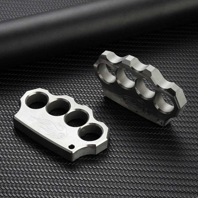 Messingknöchelringe aus echtem 304er Edelstahl - Tacsafeworld EDC Gadgets