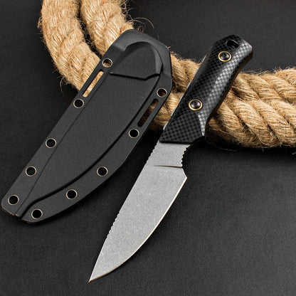 BM15600 Nylon-Fiberglasgriff Stonewashed D2 Stahl Outdoor EDC Werkzeug