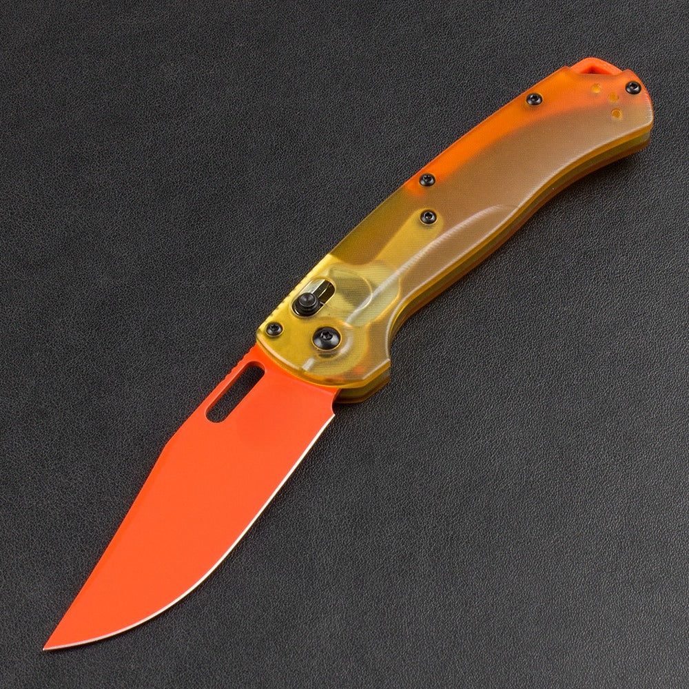 BM15535 Giallo PEI Edizione Trasparente Strumento Pieghevole da Esterno
