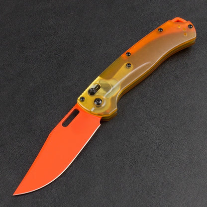 BM15535 Giallo PEI Edizione Trasparente Strumento Pieghevole da Esterno