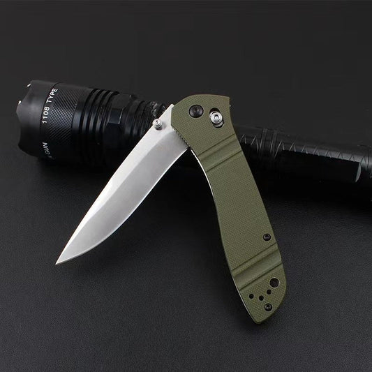 BM710D G10410 Utensile pieghevole per esterni foderato in acciaio inossidabile