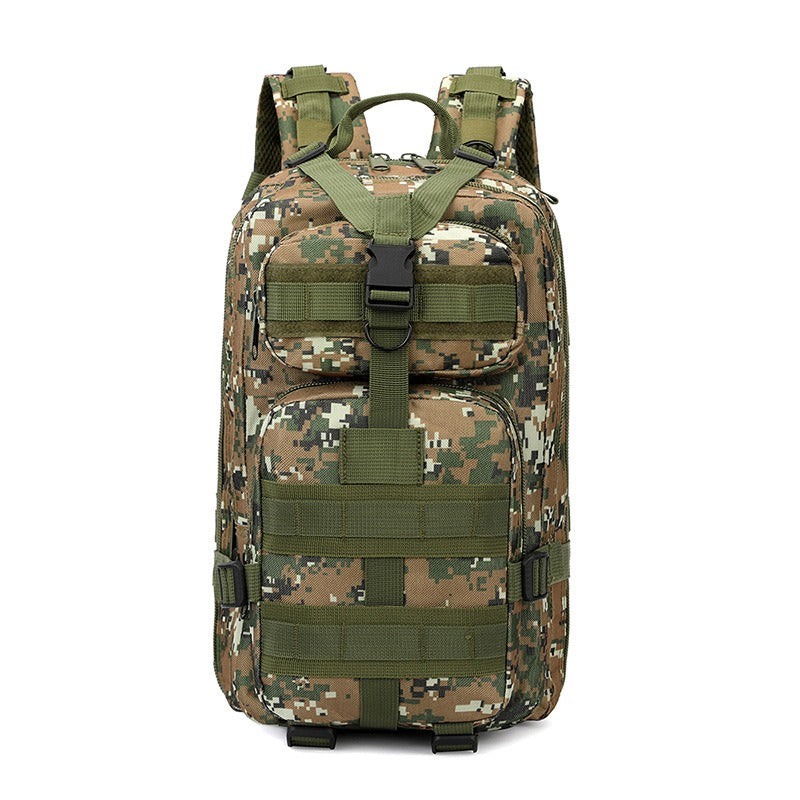 Camouflage 3P Outdoor Backpack, Hiking Travel Daypack