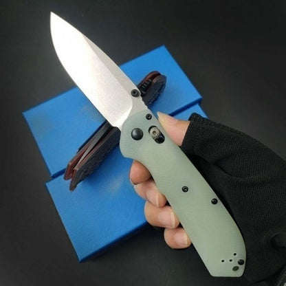 BM560 CPM-M4 Stonewashed Schwarz Titanbeschichtetes Outdoor-Klappwerkzeug