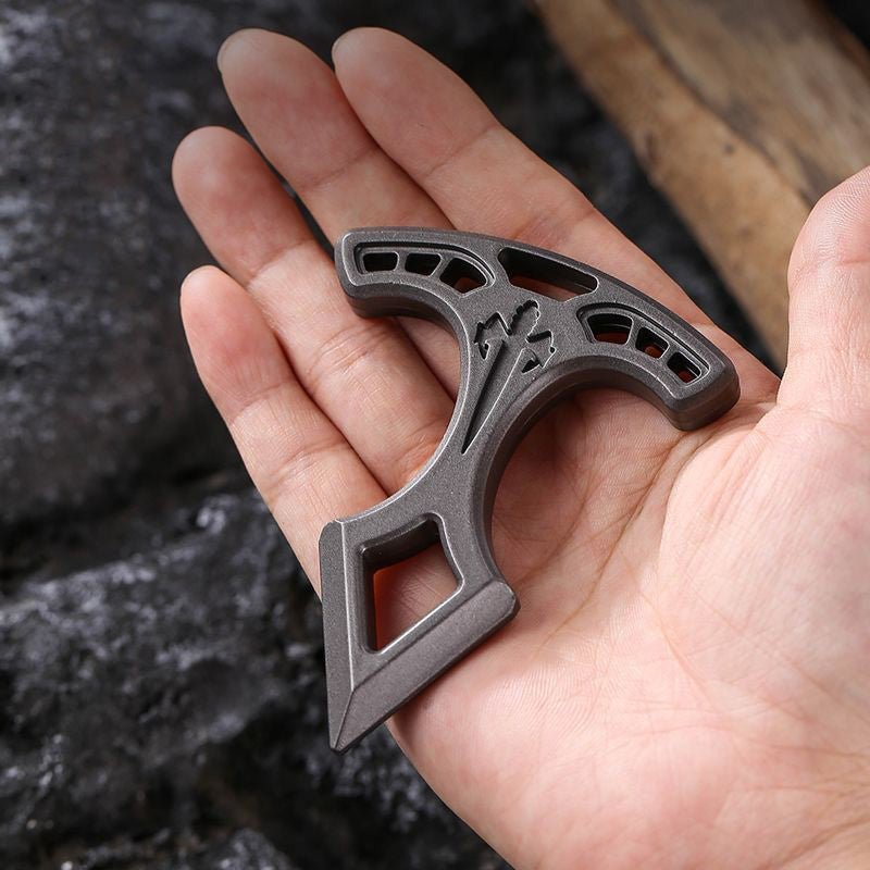 Ciondolo Portachiavi Multiuso EDC Portatile con Superficie Verniciata Aviatoria