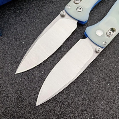 BM535 Gradient Blue G10 Handle S30v Outdoor Folding Tool