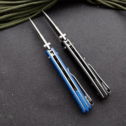 BM485 D2 Steel Fiberglass Edition Outdoor Folding Portable Tool