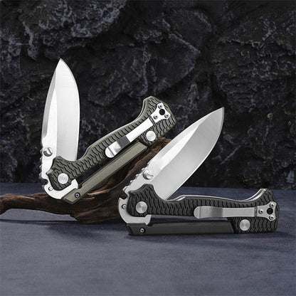 Tragbares klappbares Outdoor G10 6061 Aluminiumgriff-Taschenwerkzeug