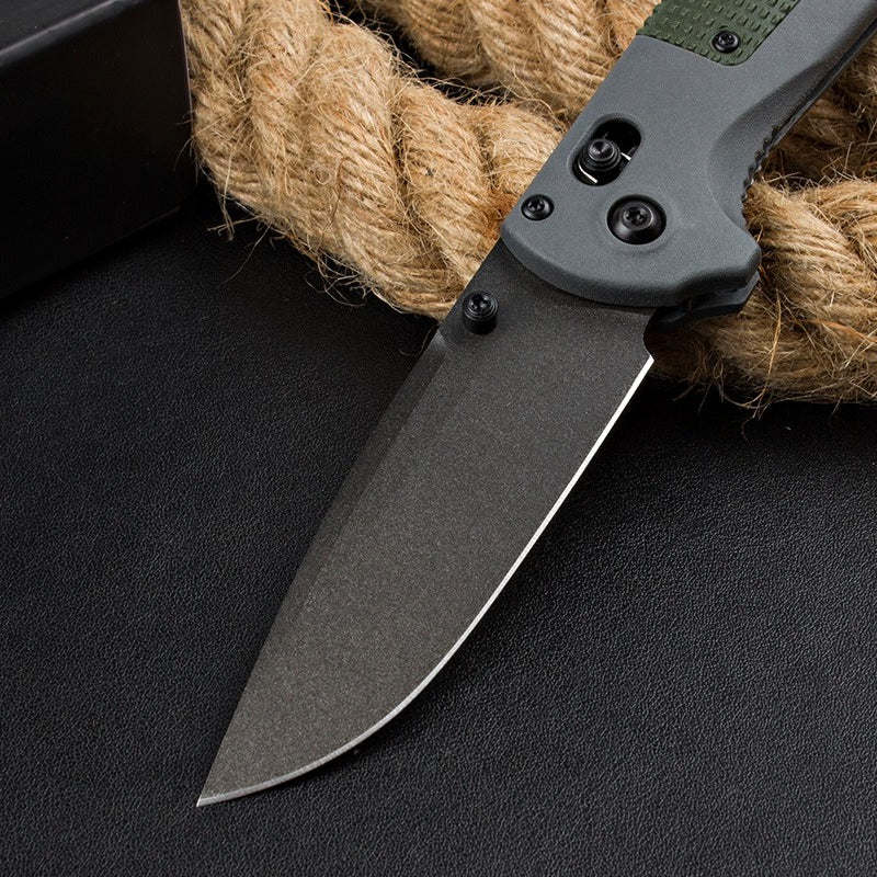 BM430BK Nylon-Fiberglas-Griff CPM-D2 Stahl Outdoor-Klappwerkzeug