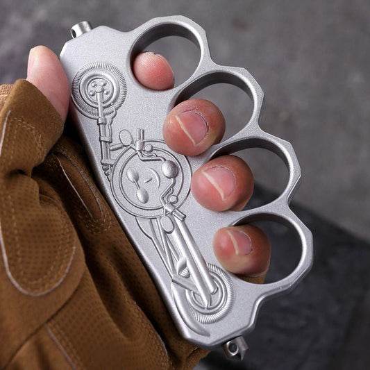 Kreatives Muster Outdoor Verdicktes Zinklegierung EDC Tool